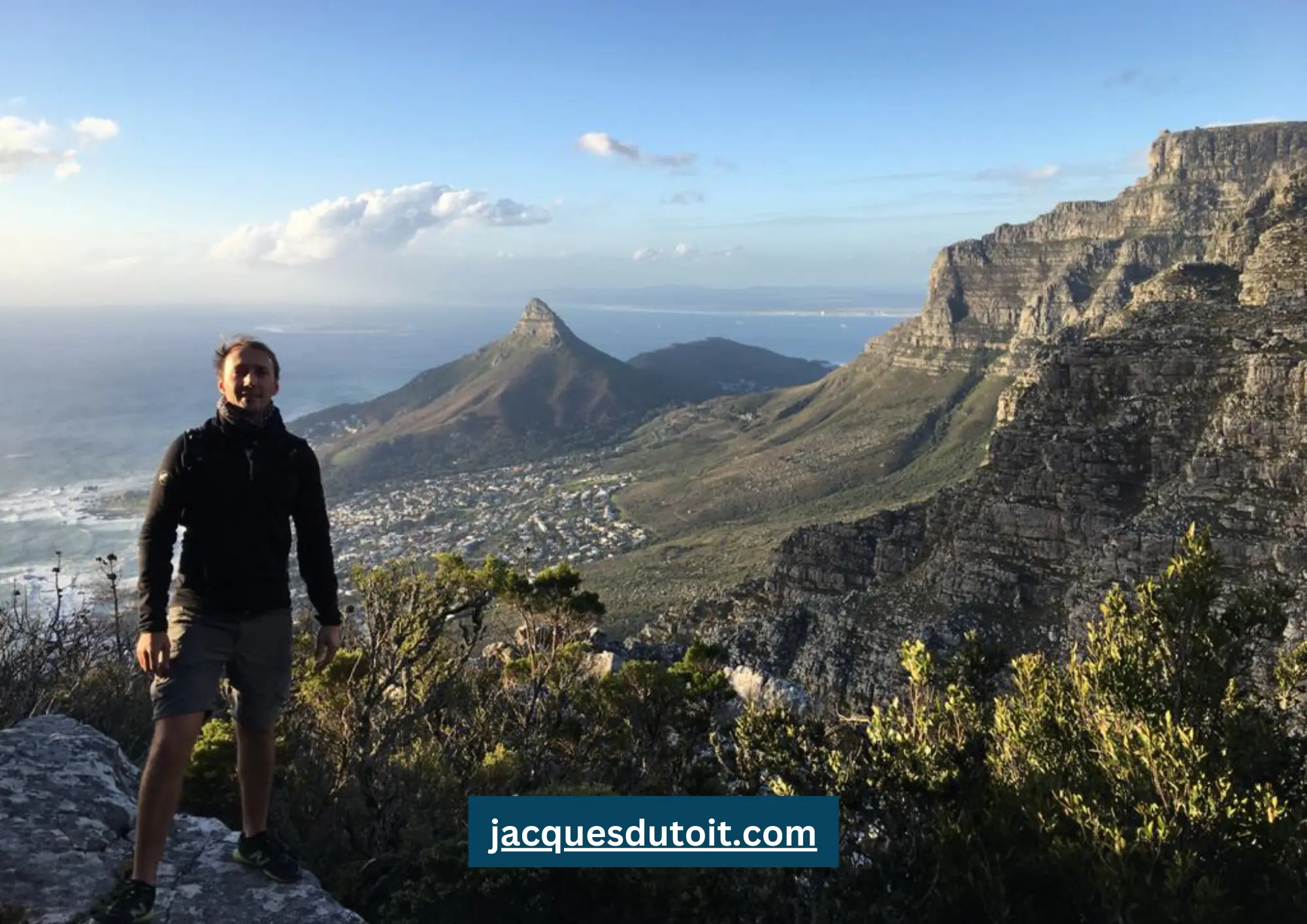 Jacques du Toit on Table Mountain, Cape Town, South Africa. www.jacquesdutoit.com